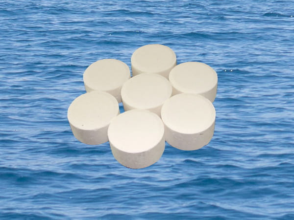 Chlorine Tablets, 1 inch Chlorine Tablets, TCCA Tablets, Trichlor Tablets, stablised Chlorine Tablets, China, Manufacturer, Factory 